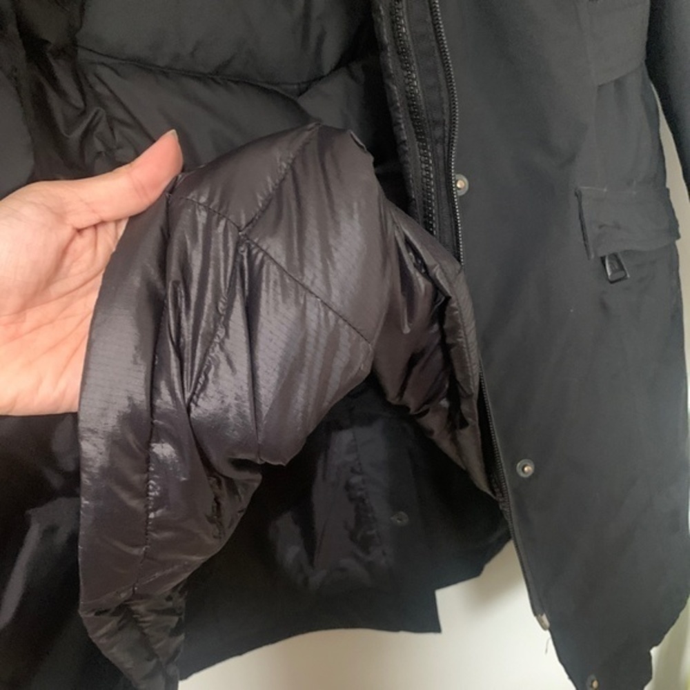 The North Face Black 2 Piece Winter Coat sz M - Picture 8 of 12